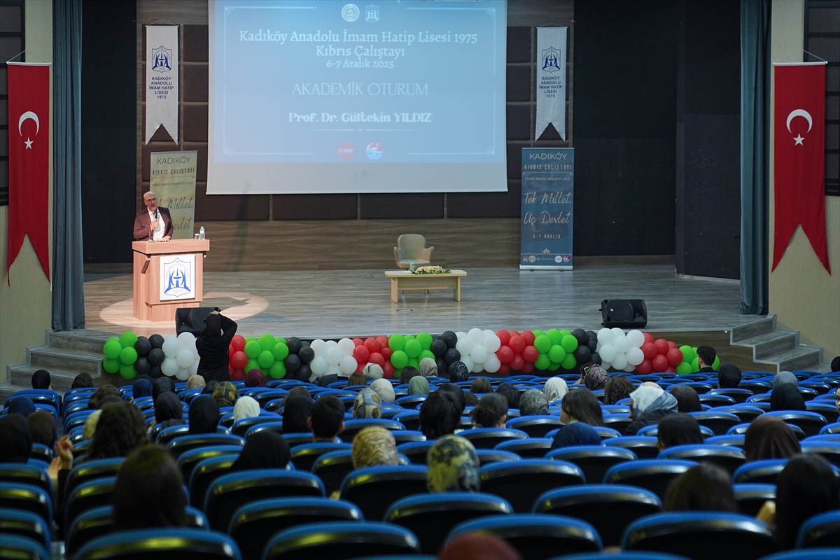 Kadıköy Anadolu İmam Hatip Lisesi'nde "Kıbrıs Çalıştayı" düzenlendi