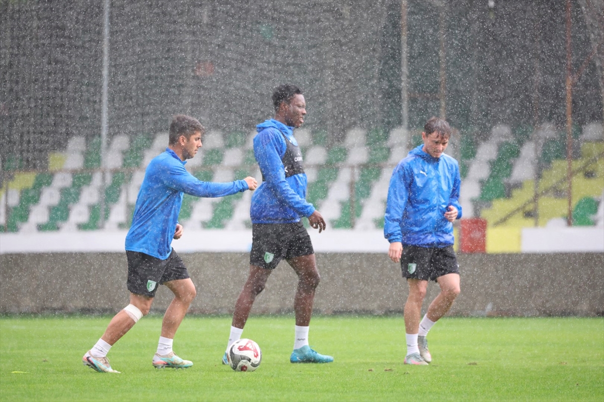 Bodrum FK, Bandırmaspor maçının hazırlıklarını sürdürdü