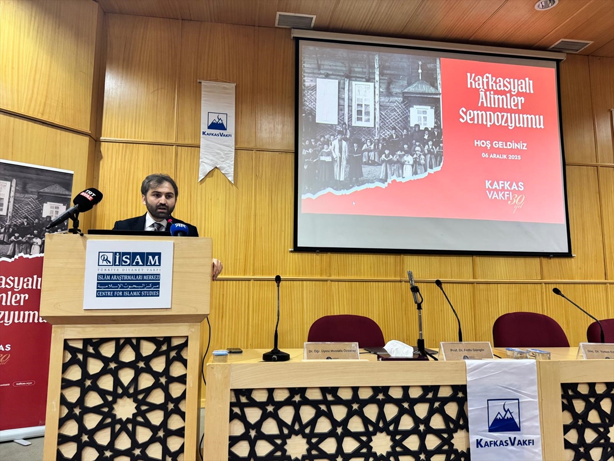 İstanbul'da "Kafkasyalı Alimler Sempozyumu" düzenlendi