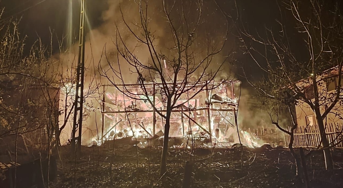Adana'da evde çıkan ve okul lojmanına sıçrayan yangın söndürüldü