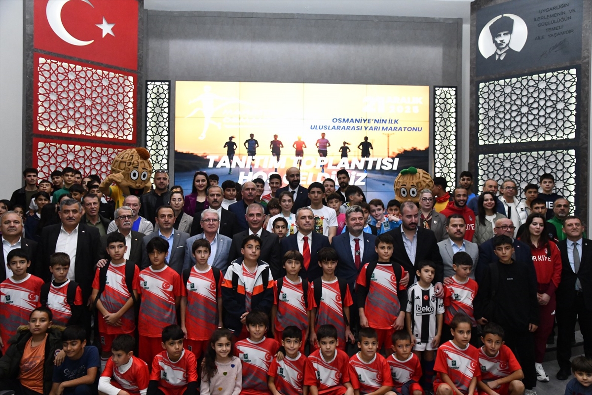 Osmaniye'deki uluslararası yarı maratona "21 Aralık en uzun gece" ayarı