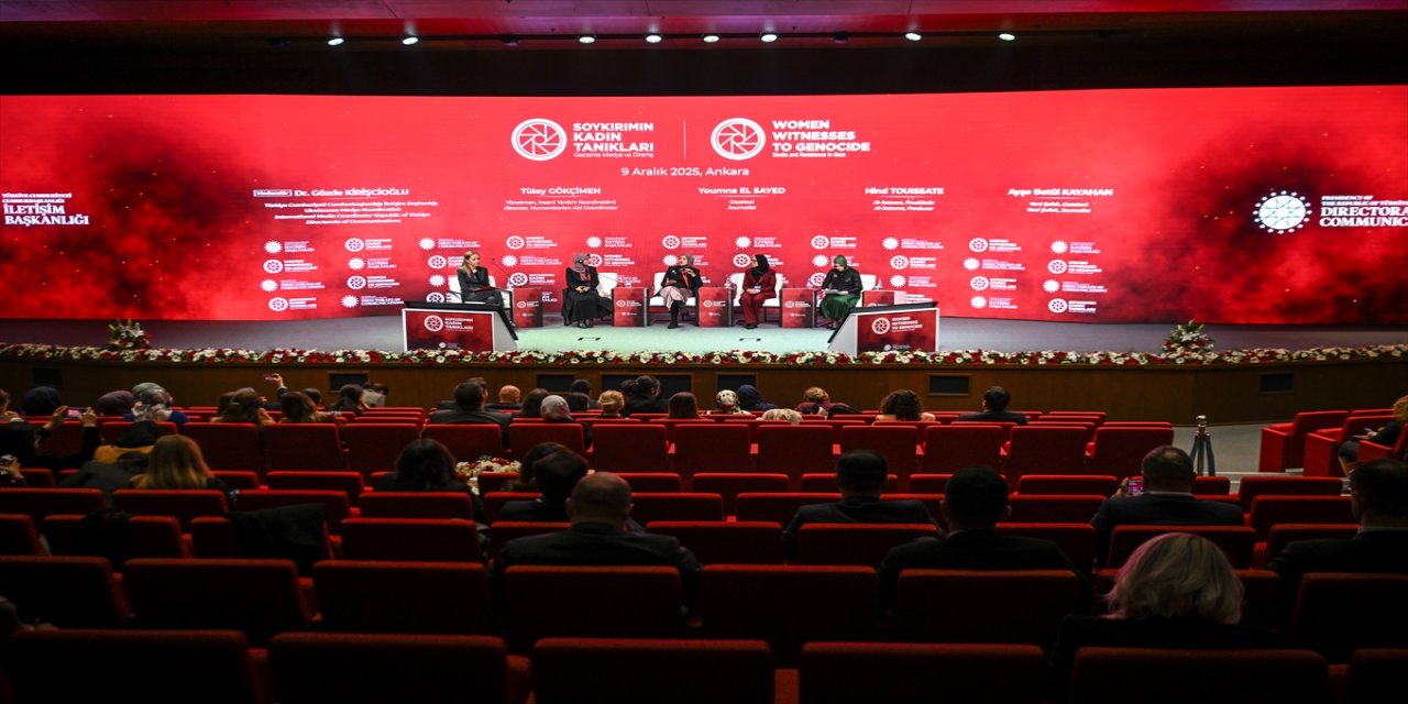 Gazze’de kadın gazetecilerin direnişi Ankara’daki panelde anlatıldı