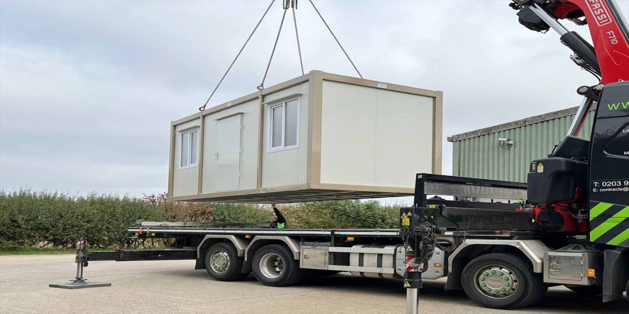 Karmod, İngiltere’ye Özel Tasarlanan Hazır Konteyner Ofislerin Üretimini Tamamladı