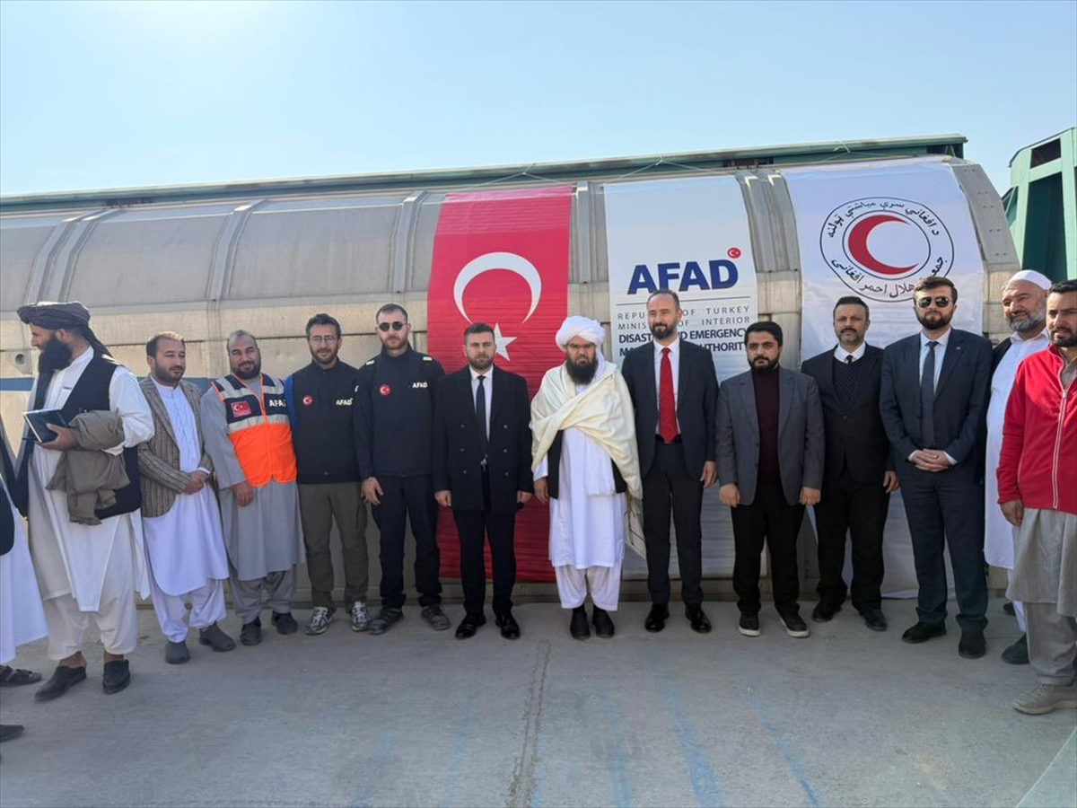 Türkiye'nin "24. İyilik Treni" Afganistan'a ulaştı