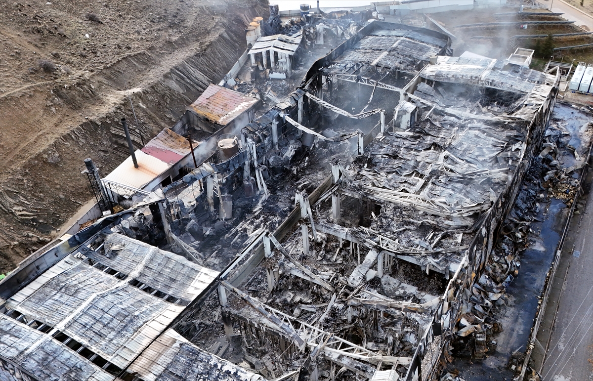 Kırıkkale OSB'deki fabrika yangınına ilişkin adli soruşturma başlatıldı