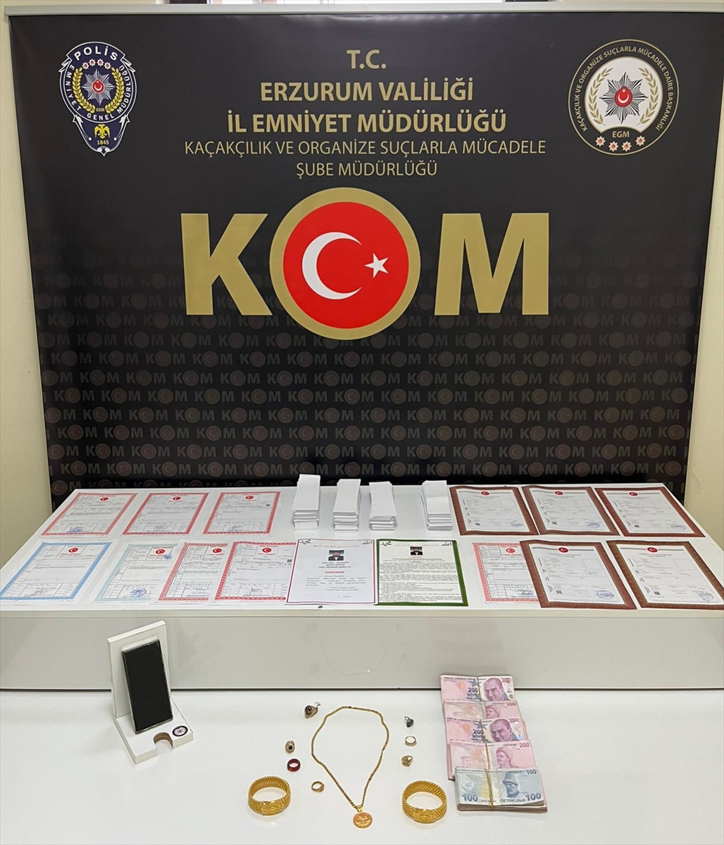 Erzurum'da nitelikli dolandırıcılık şüphelisi 3 ay süren takip sonucu yakalandı