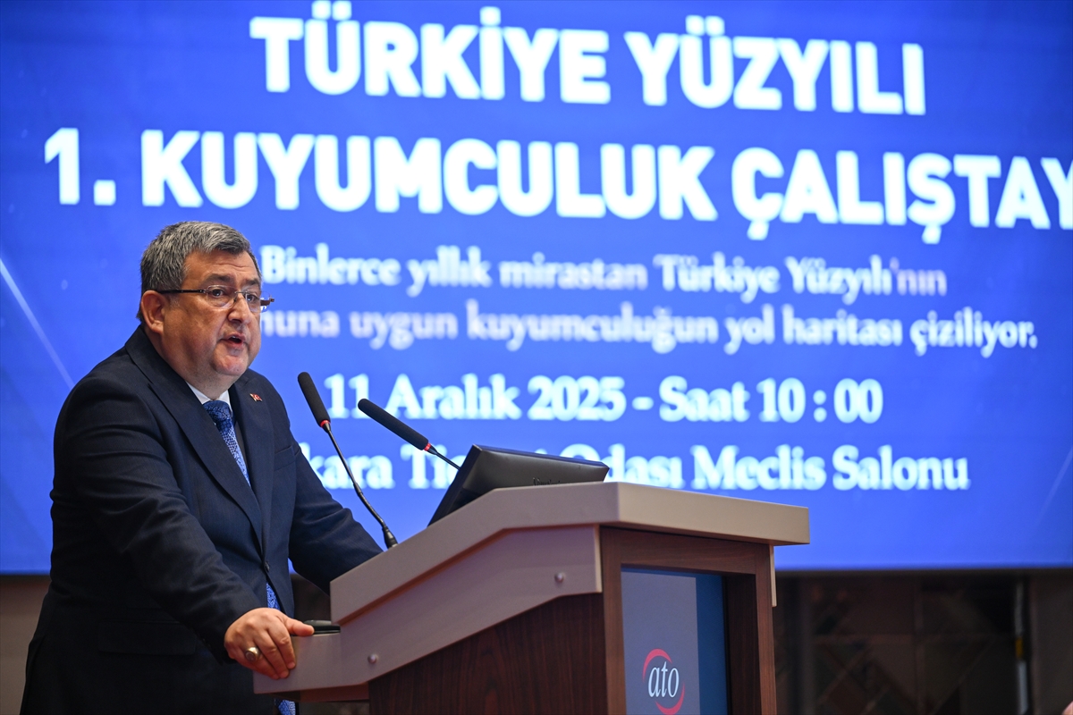 Türkiye Yüzyılı 1. Kuyumculuk Çalıştayı ATO'da yapıldı