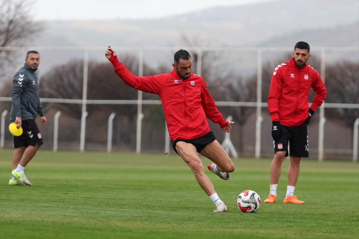 Sivasspor, Çorum FK maçının hazırlıklarını sürdürdü
