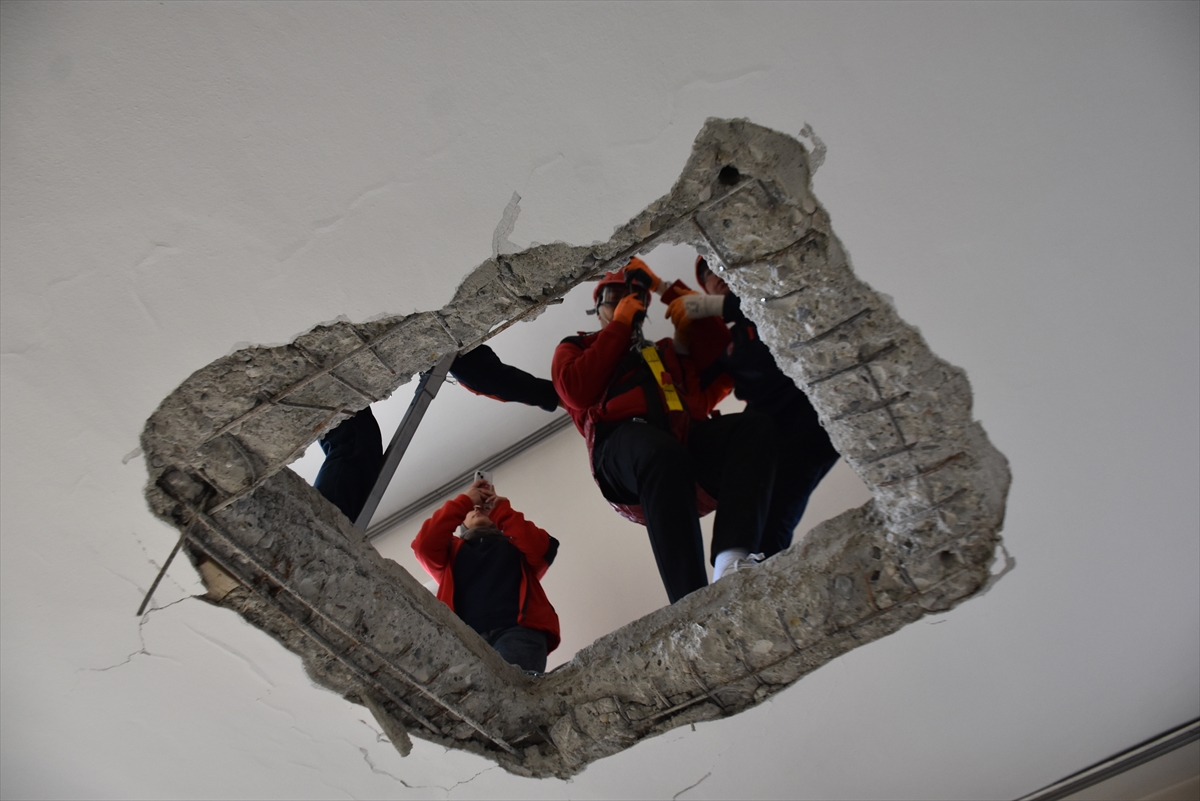 Sinop'ta deprem tatbikatı yapıldı