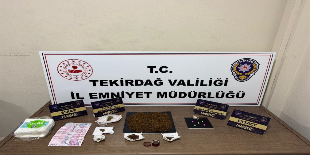 Tekirdağ’da Uyuşturucu Operasyonlarında 16 Şüpheli Tutuklandı.