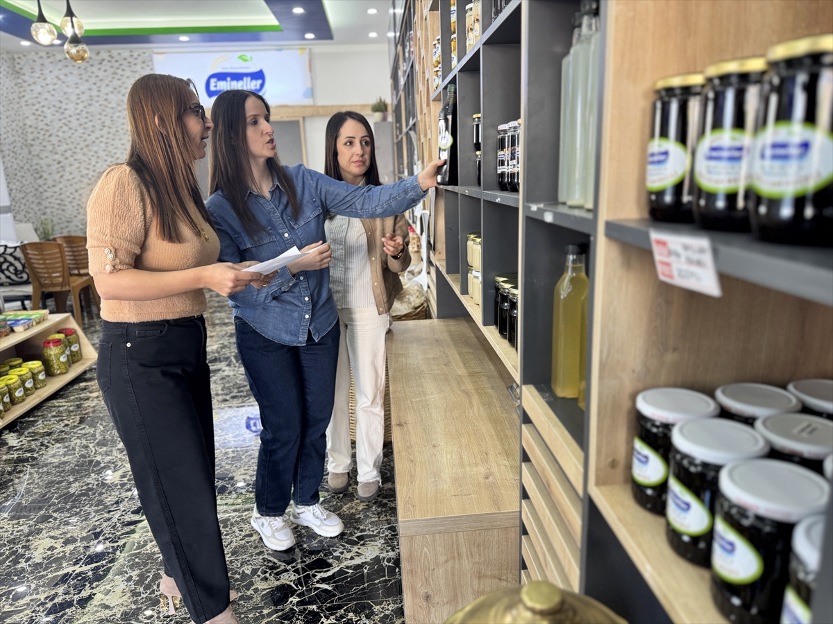 Yöresel ürün markalarını oluşturan gelin görümce, 60 kişiye istihdam sağladı