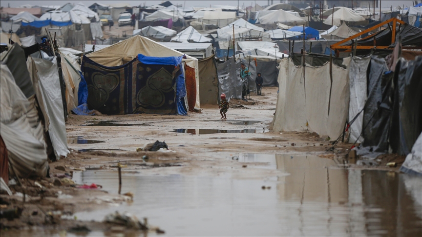 BM: Gazze'de Byron Fırtınası nedeniyle, yerinden edilmiş yaklaşık 795 bin kişi sel riski altında