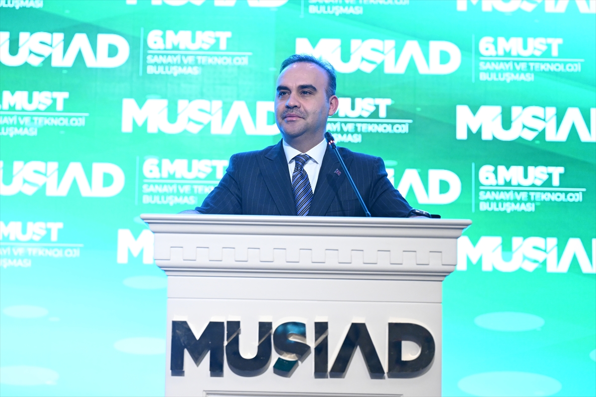 Sanayi ve Teknoloji Bakanı Kacır, MÜSİAD 6. MUST Sanayi ve Teknoloji Buluşması'nda konuştu: