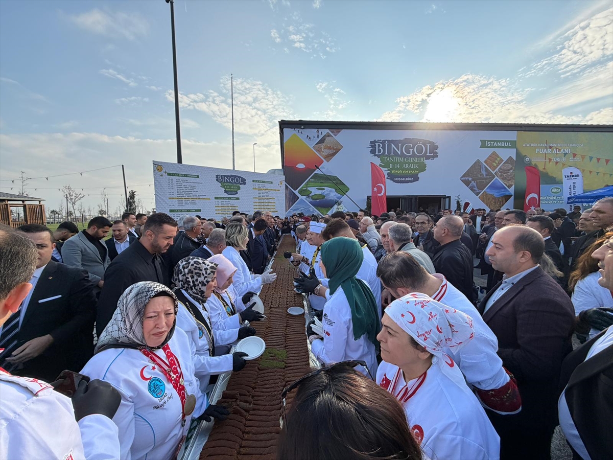 Dünyanın en uzun burma kadayıfı için Guinness başvuru başlatıldı