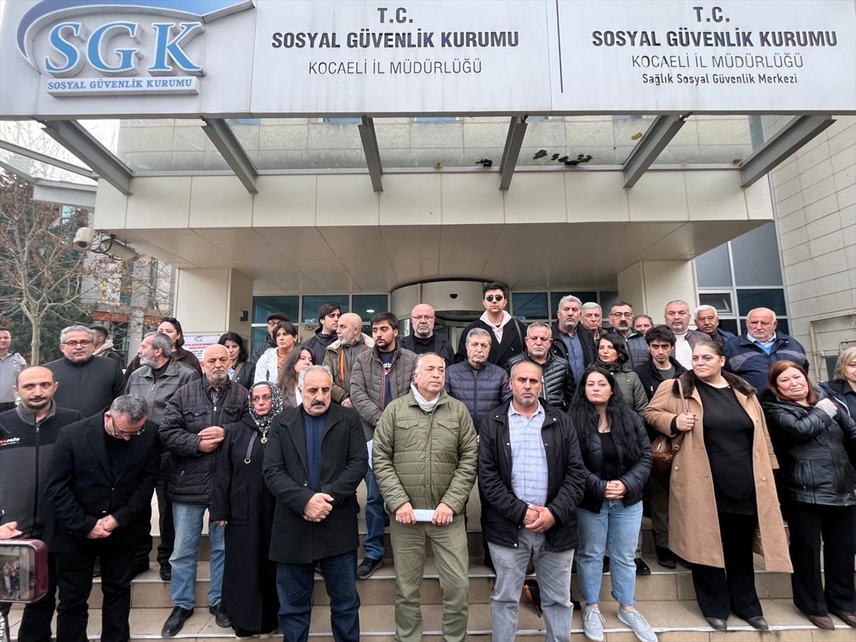 Kocaeli'deki fabrika yangınında hayatını kaybedenlerin aileleri açıklama yaptı