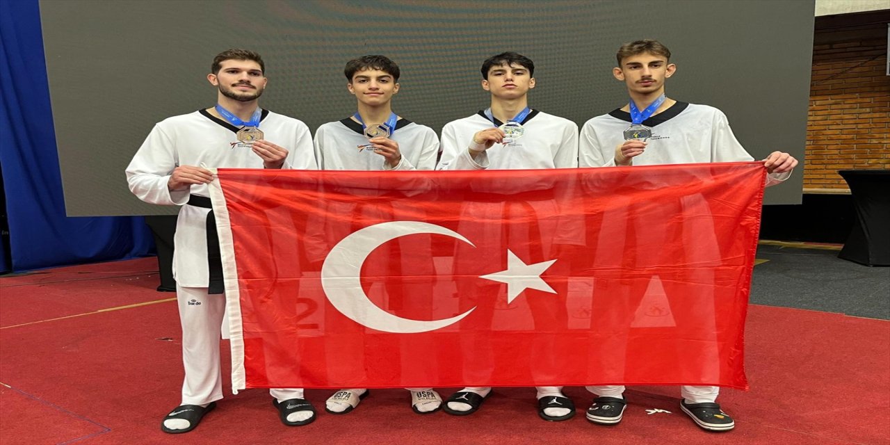 Türk tekvandocular Avrupa Ümitler Şampiyonası’nda 4 madalya daha kazandı