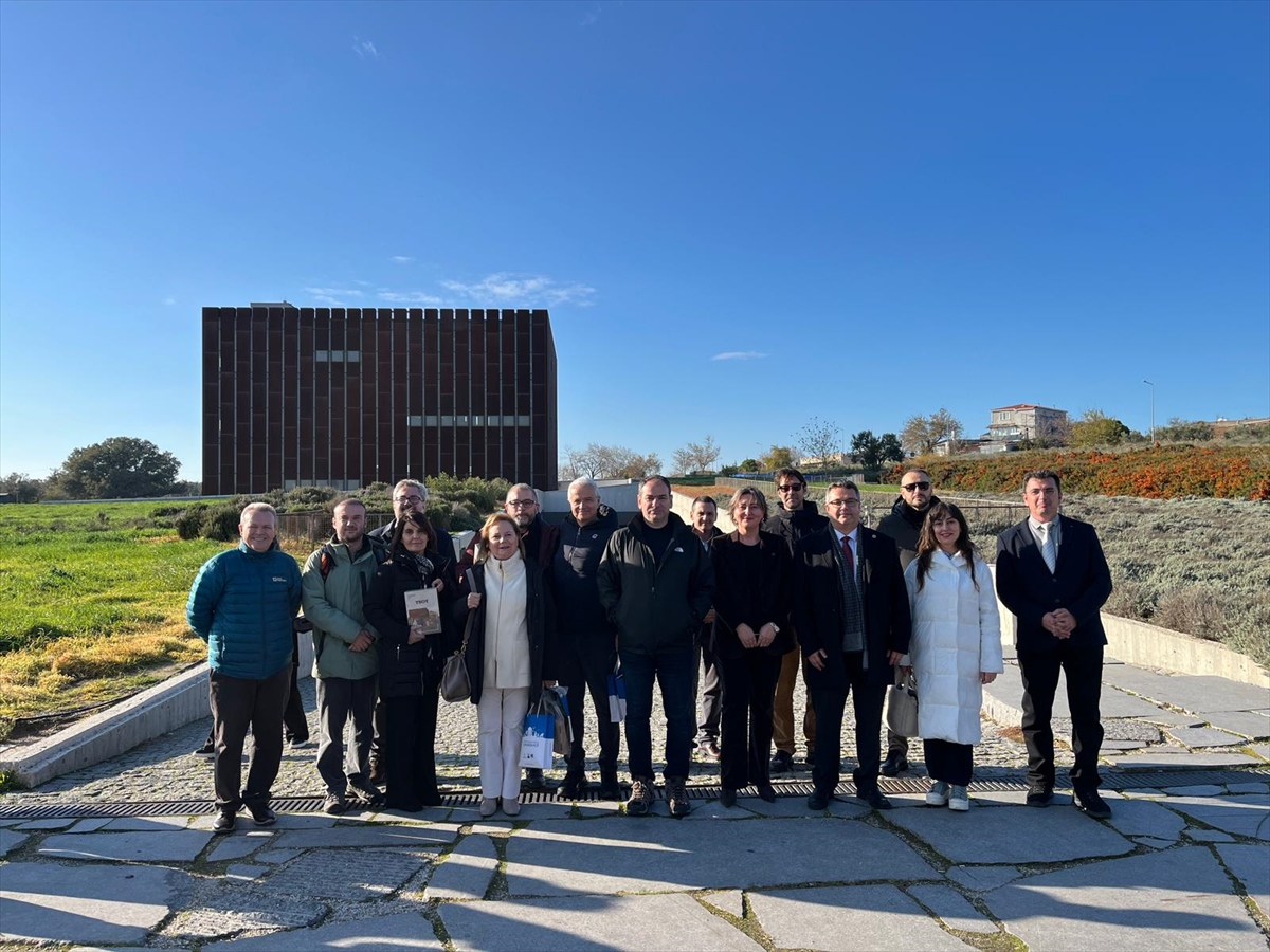 İtalyan kültür heyetinden Troya Antik Kenti ve Troya Müzesi'ne ziyaret