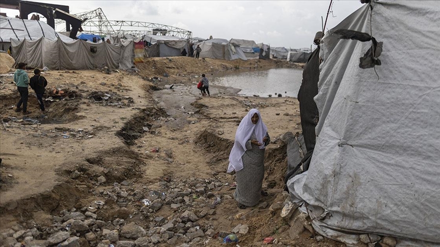 DSÖ, Gazze'de son 24 saatte şiddetli yağış nedeniyle en az 10 kişinin öldüğünü bildirdi