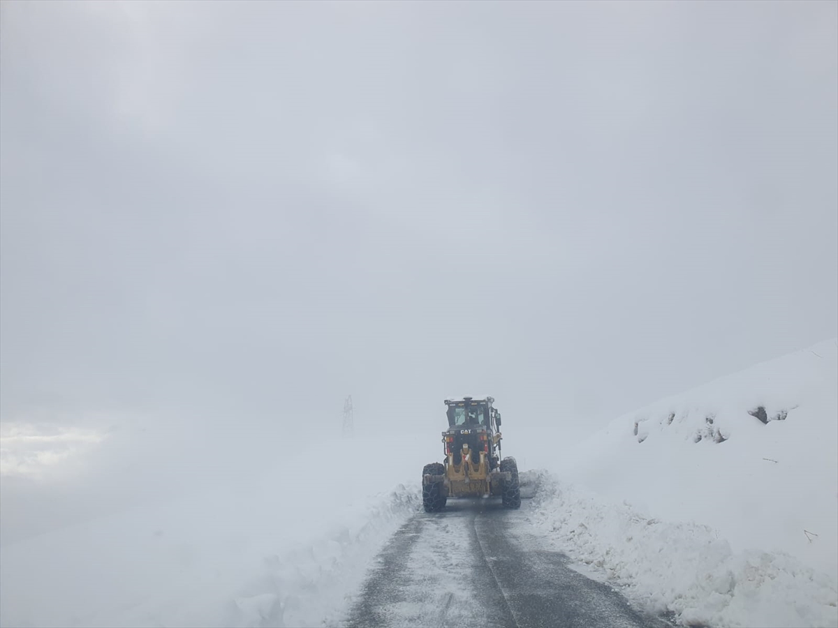 Van ve Hakkari'de ulaşımın sağlanamadığı 172 yerleşim yerinden 158'inin yolu açıldı