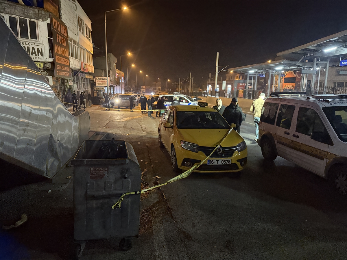 Bursa'da çıkan silahlı kavgada 2 kişi yaralandı