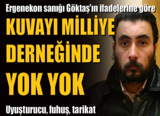 Kuvayı Milliye derneğinde yok yok