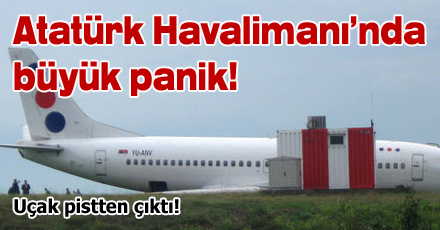 HAVALİMANINDA BÜYÜK PANİK