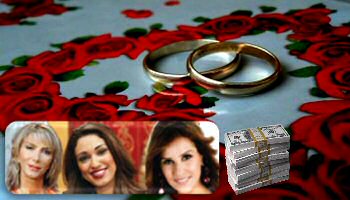 Evlendiren sunucuların aylık kazançları