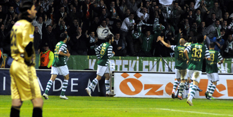 Bursa'dan Galatasaray'a Tek Kurşun