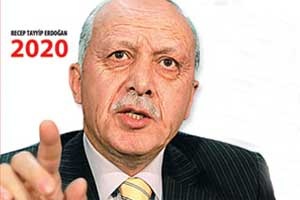 Başbakan Erdoğan'ı yaşlandıran afiş