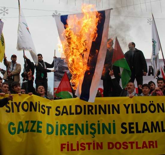 İsrail ve Mısır'a Tepki Eylemi