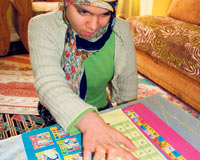 Türkan'ın Kur'an öğrenme azmi engel tanımıyor