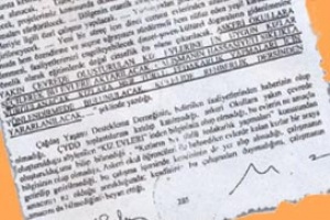 ÇYDD bursiyer kızlardan ne istiyordu?