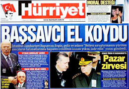 Hürriyet'in Başsavcı Sevinci