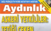 Aydınlık Dergisine Balyoz!