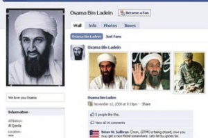 Usame Bin Ladin de Facebook'ta!