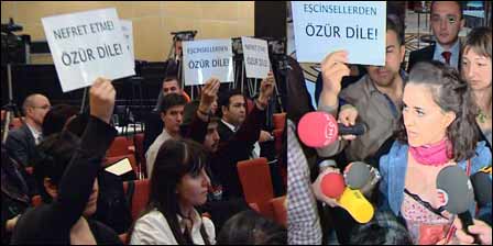 Eşcinsellerden İtalyan hinliği