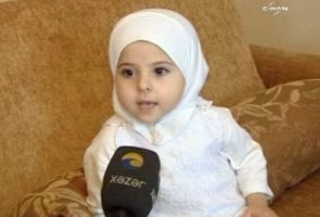 3 yaşında 37 sureyi ezbere okuyor