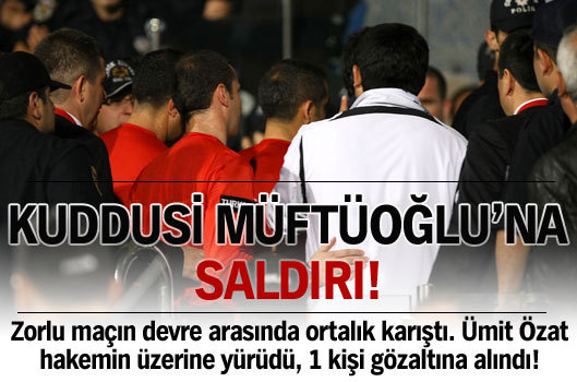 Kuddusi Müftüoğlu'na saldırı!