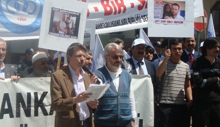 Siyon Elçiliği Önünde Protesto
