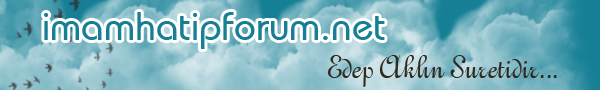 İMAMHATİP RUHUNU SANALA TAŞIYORLAR!...
