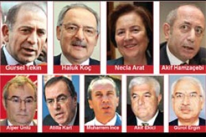 CHP'yi yeni isimler yönetecek