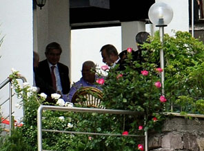 Baykal'ın evinde mini zirve