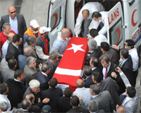 Madencilere hüzünlü veda