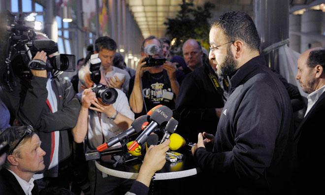 Gazze fatihi Alkışlarla karşılandı