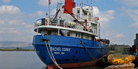 "Rachel Corrie" Gazze'ye ilerliyor