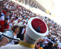 Başmüftü'ye destek mitingi