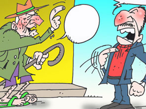 Darbecilere öyle bir soru sordu ki...