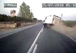 Kaza Anı Kameralarda - video