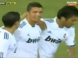 Ronaldo'dan frikik golü - video