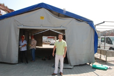 Fatsa'da 800 kişilik iftar çadırı hazırlandı